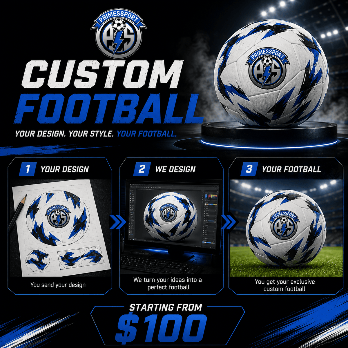 Custom Football