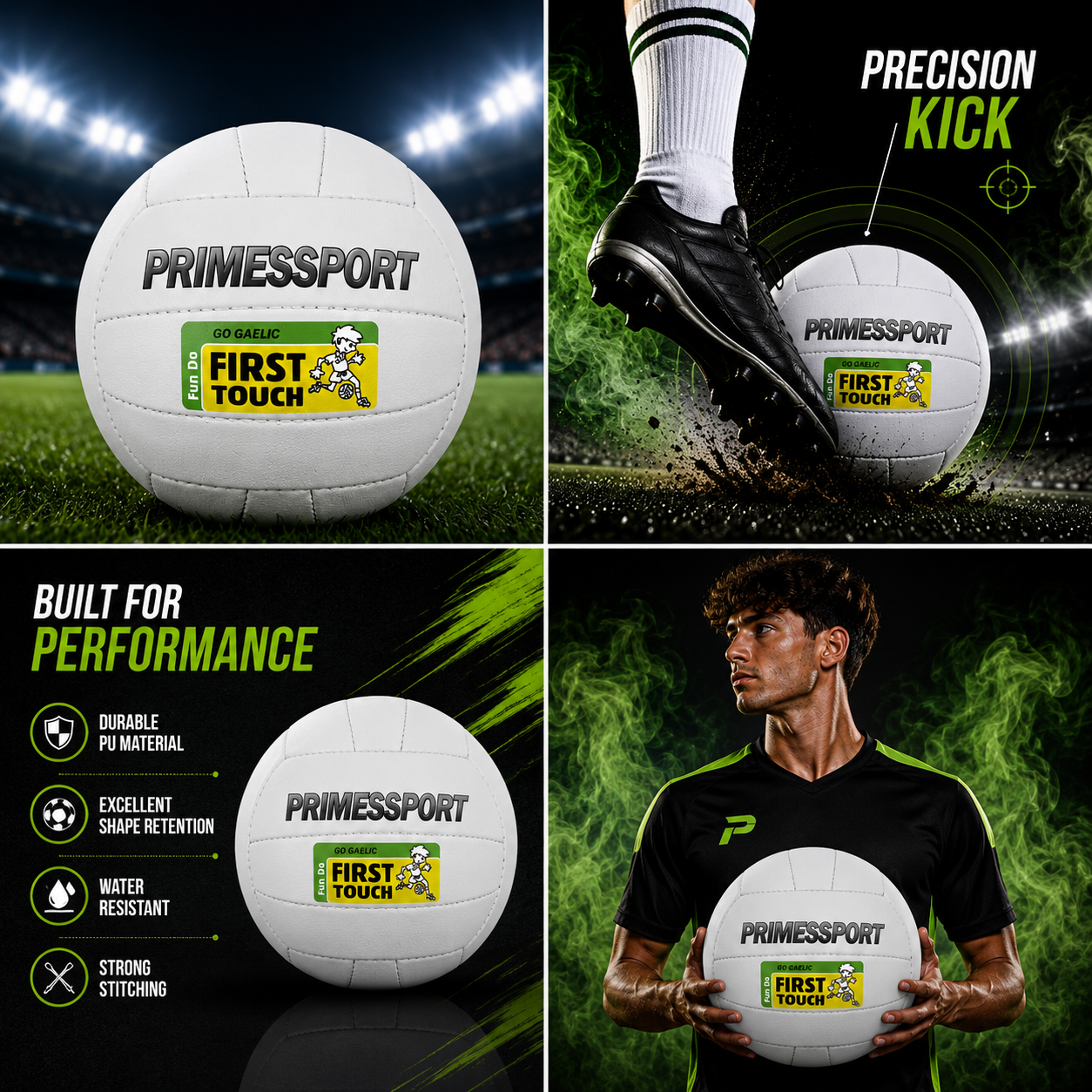 RUBBERIZED GAELIC BALL Article # SS-RB-03