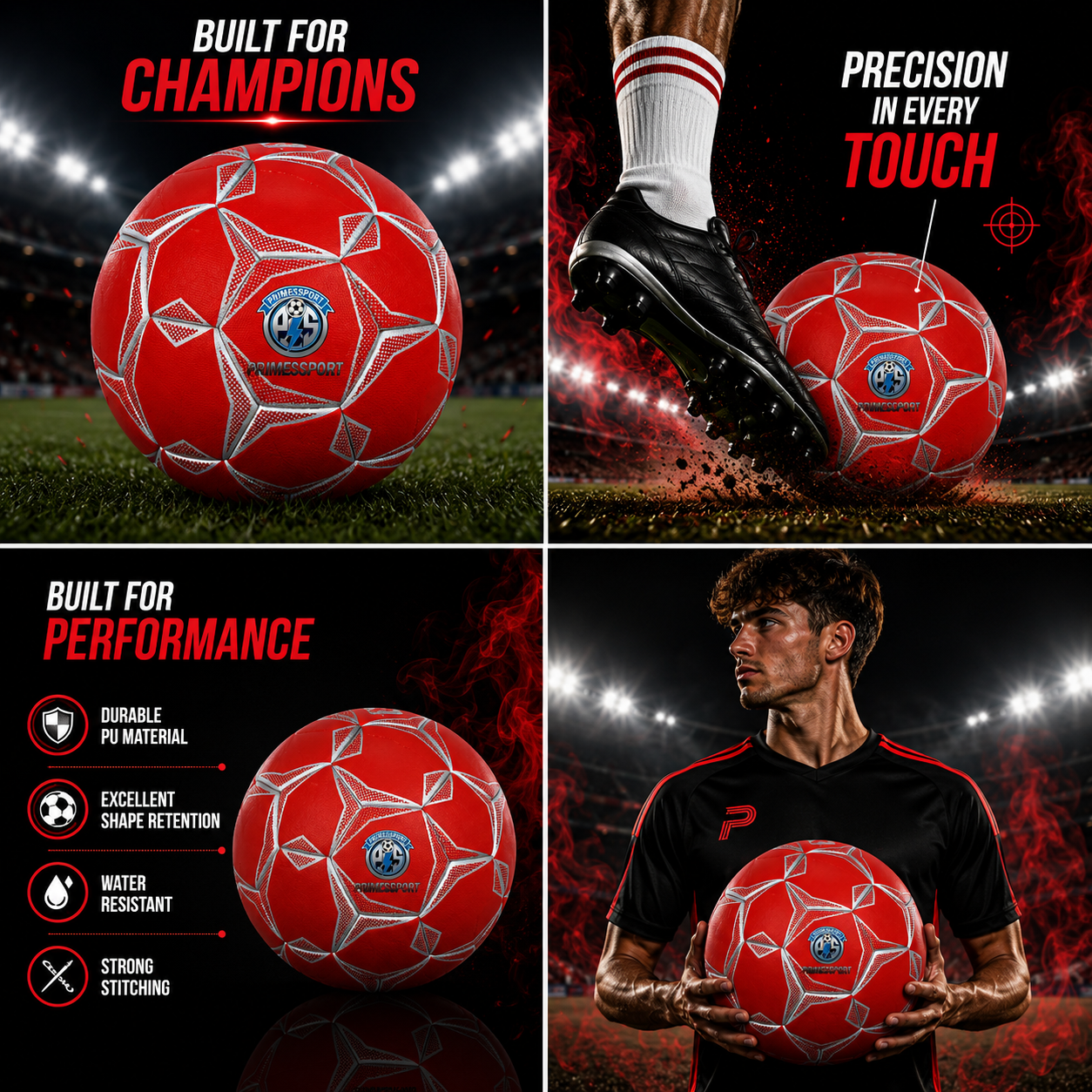 SMART SEAM “STITCHED” PRO TRAINER – HANDBALL-32 PANELS Article # SS-HB-05