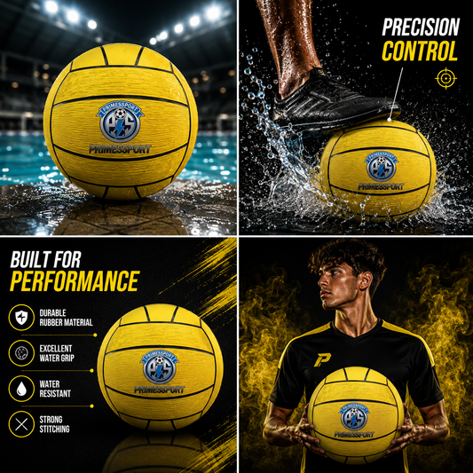 RUBBERIZED WATER POLO BALL Article # SS-RB-01